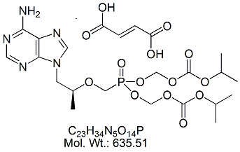 Tenofovir Disoproxil Fumarate Ip Impurity G (Fumarate)